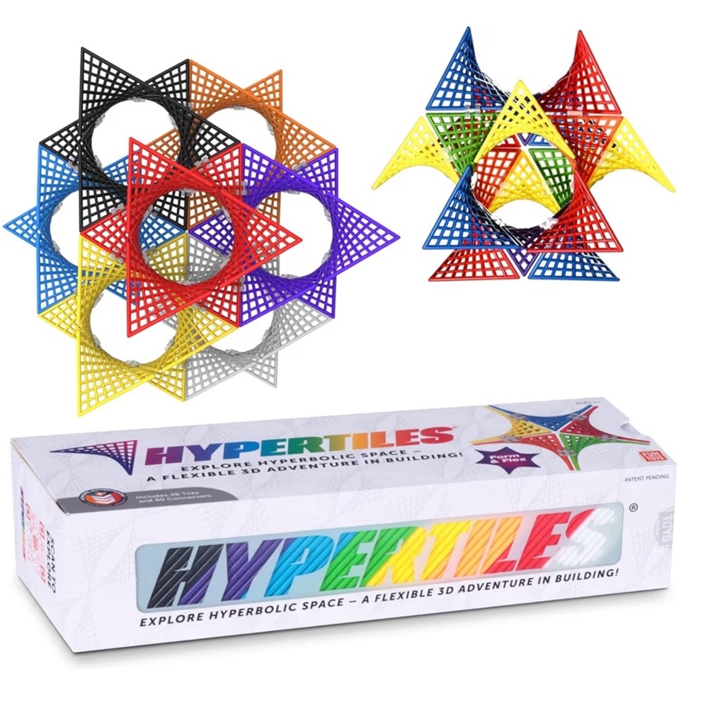 Hyper tiles flexible building set